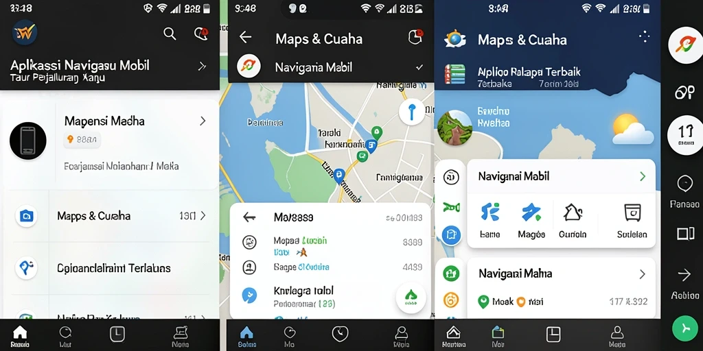Antarmuka BW888 yang ramah pengguna dengan fitur navigasi lengkap.
