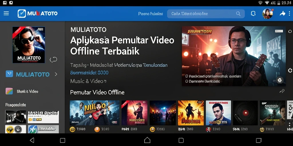 Tampilan antarmuka MULIATOTO yang sederhana dan mudah digunakan.