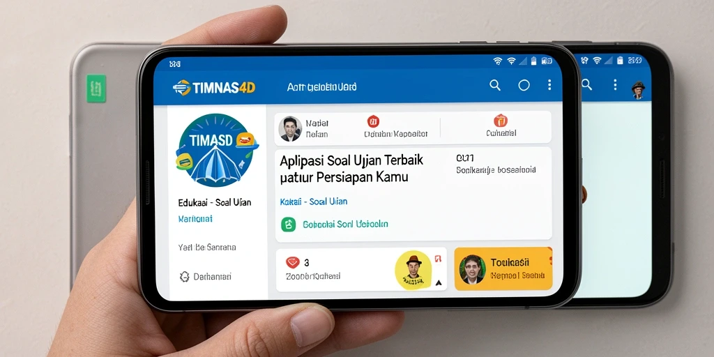 Tampilan antarmuka aplikasi TIMNAS4D yang menarik dan fungsional.
